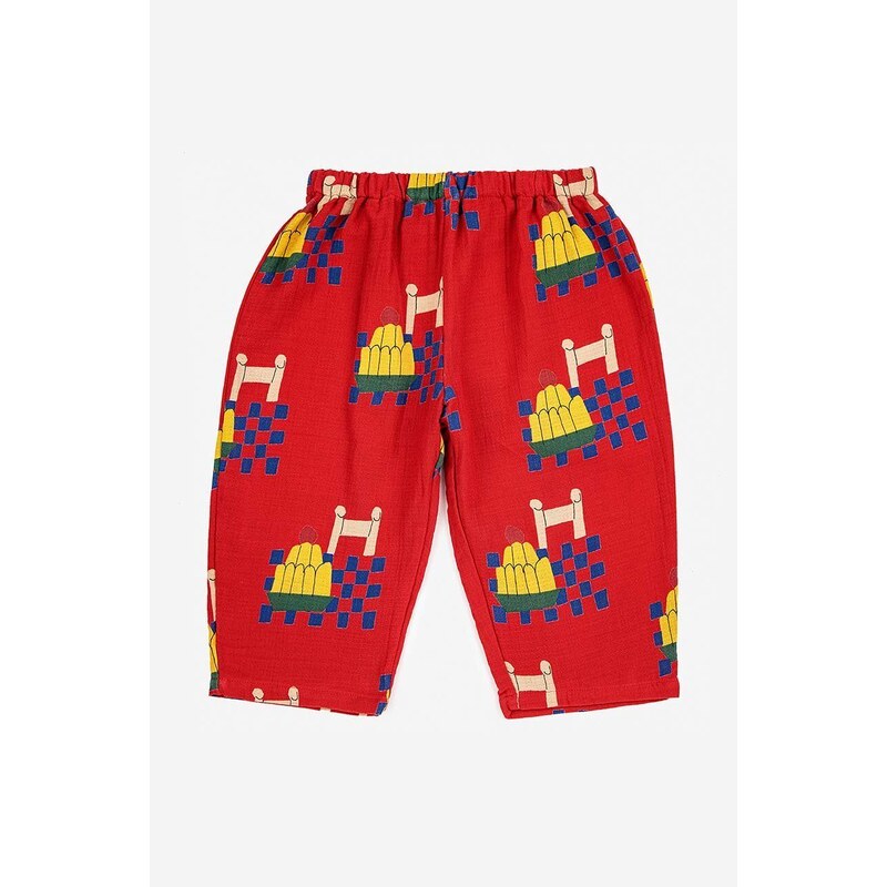 Pidžama za bebe Bobo Choses boja: crvena, s uzorkom