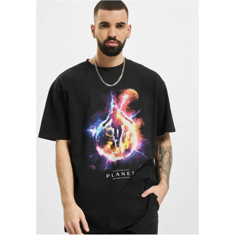 Mister Tee Maglietta Donna Distant Planet – Girocollo, Casual, Cotone, Look Moderno