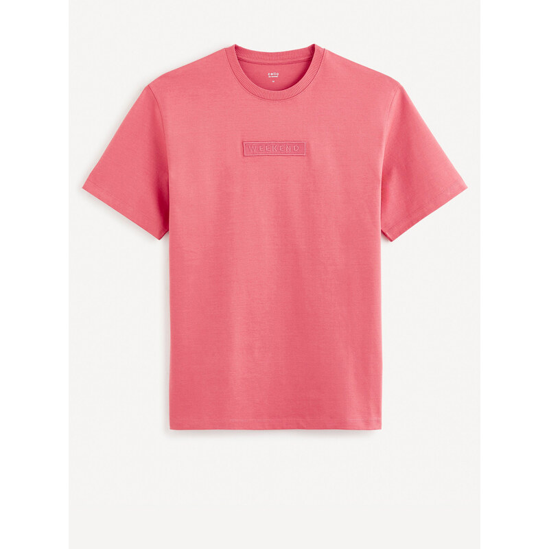 Za muškarce Celio Fedeton Majica ružičasta