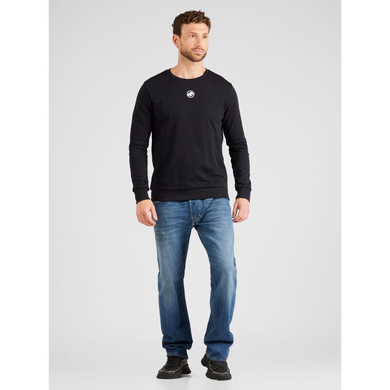 MAMMUT Sportska sweater majica 'Core ML' crna / bijela