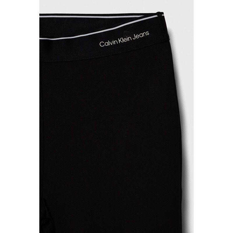 Dječje tajice Calvin Klein Jeans boja: crna, bez uzorka