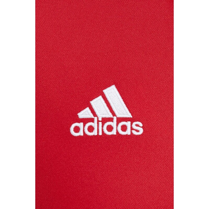 Dukserica za trening adidas Performance Entrada 22 boja: crvena, s aplikacijom