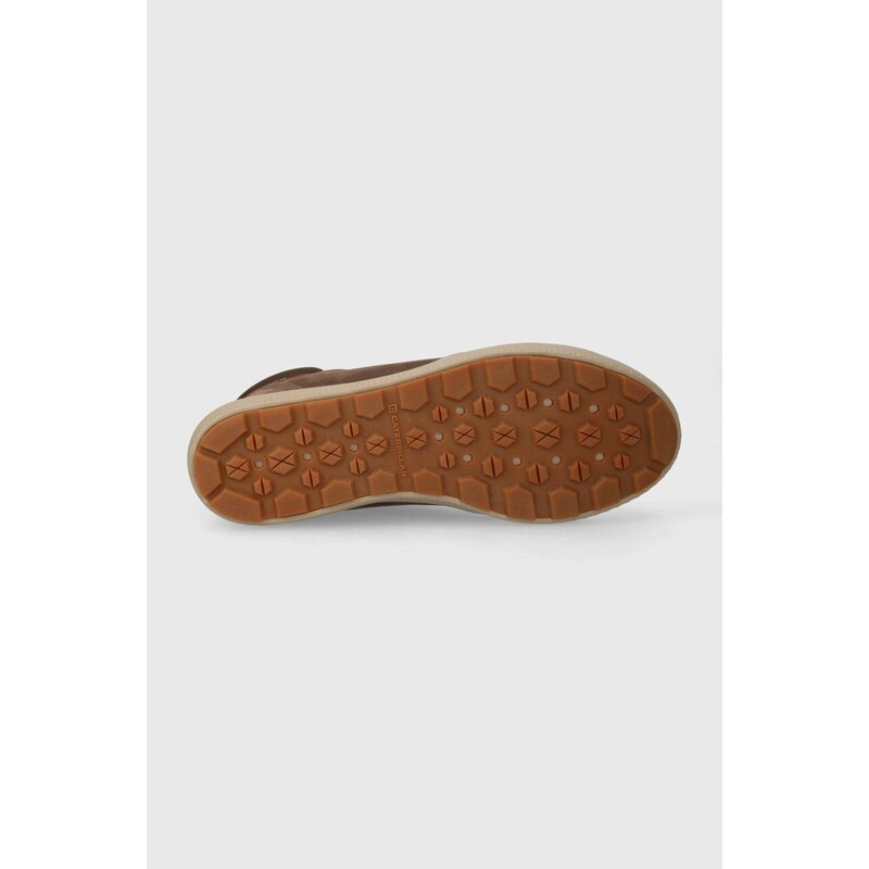 Cipele od brušene kože Caterpillar PROXY MID za muškarce, boja: smeđa, P110391