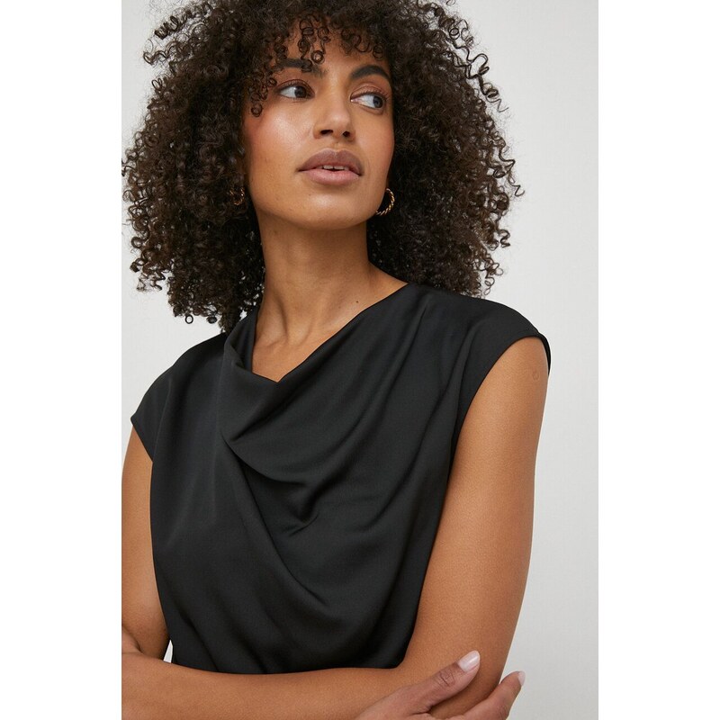Top Calvin Klein za žene, boja: crna, bez uzorka