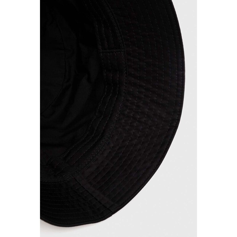 Pamučni šešir Karl Lagerfeld Jeans boja: crna