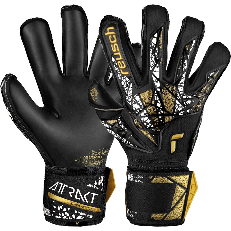 Golmanske rukavice Reusch Attrakt Gold X Evolution Cut Finger Support Goalkeeper Gloves 5470950-7740