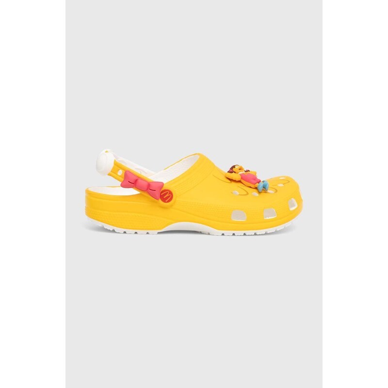 Natikače Crocs Crocs x McDonald’s Bridie Clog boja: žuta, 208696.YELL