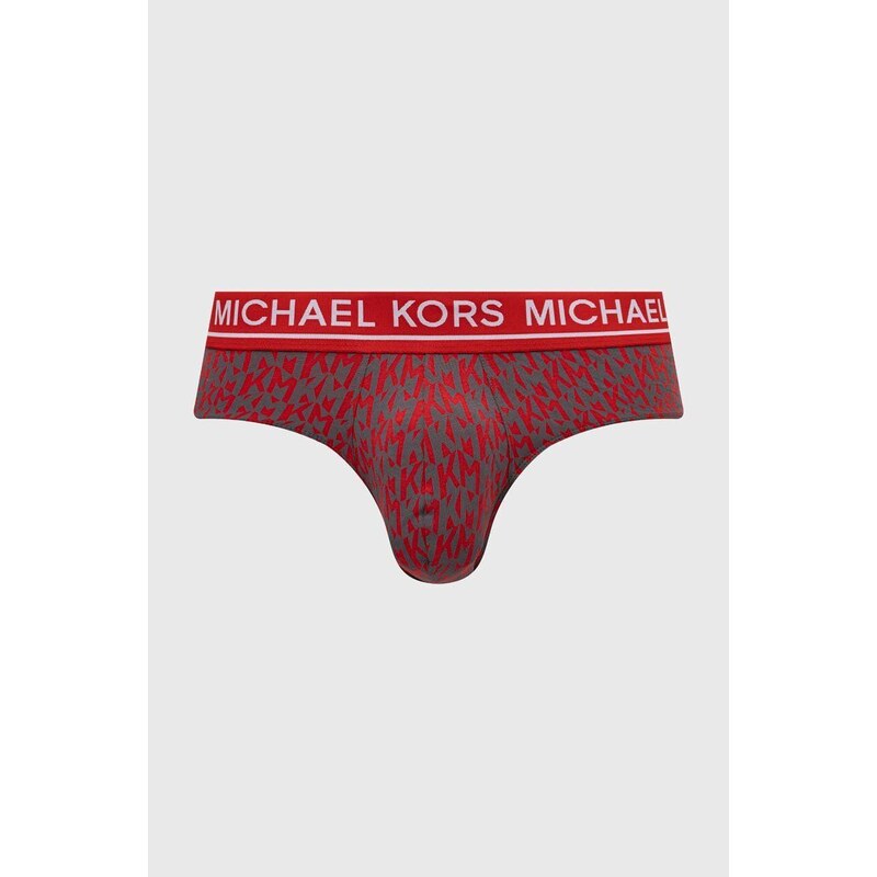 Slip gaćice Michael Kors 3-pack za muškarce, boja: crvena