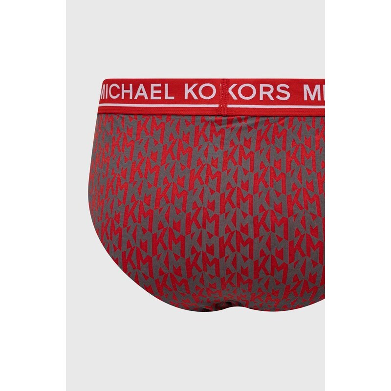 Slip gaćice Michael Kors 3-pack za muškarce, boja: crvena