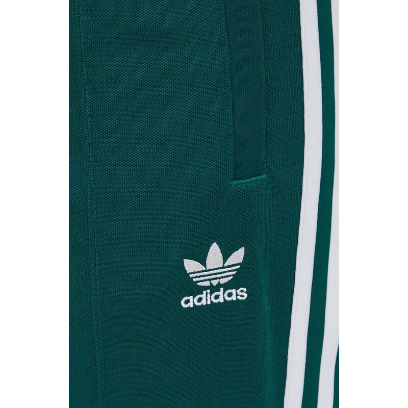 Donji dio trenirke adidas Originals Montreal boja: zelena, s aplikacijom