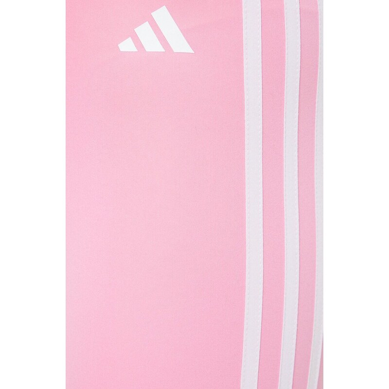 Tajice za trening adidas Performance Train Essentials boja: ružičasta, s aplikacijom