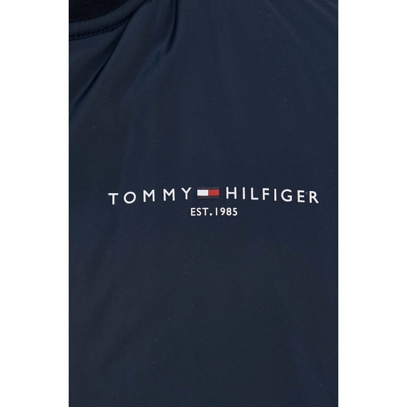 Dukserica Tommy Hilfiger za muškarce, boja: tamno plava, bez uzorka