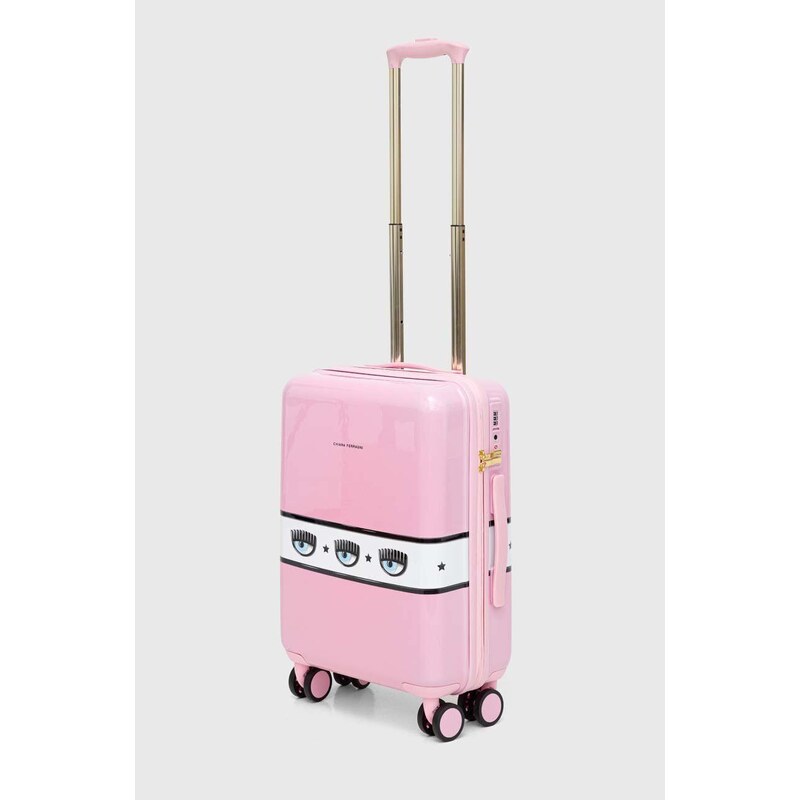 Kofer Chiara Ferragni boja: ružičasta
