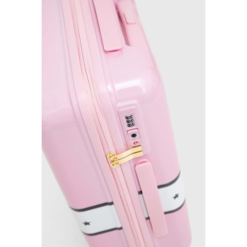 Kofer Chiara Ferragni boja: ružičasta