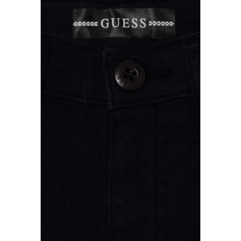 Dječje kratke hlače Guess boja: tamno plava, podesivi struk