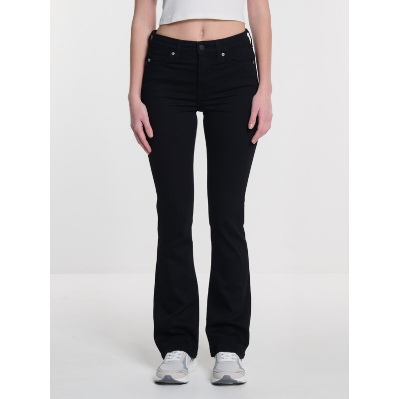 Big Star Woman's Trousers 190040 Denim 908