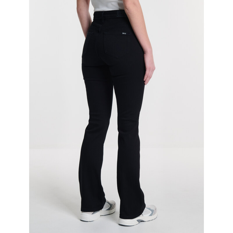 Big Star Woman's Trousers 190040 Denim 908