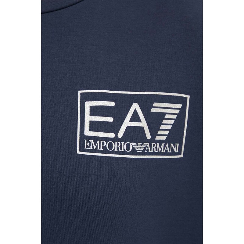 Trenirka EA7 Emporio Armani za žene, boja: tamno plava