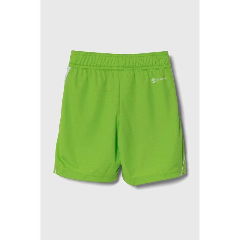 Dječje kratke hlače adidas Performance TIRO 23 SHO Y boja: zelena, podesivi struk