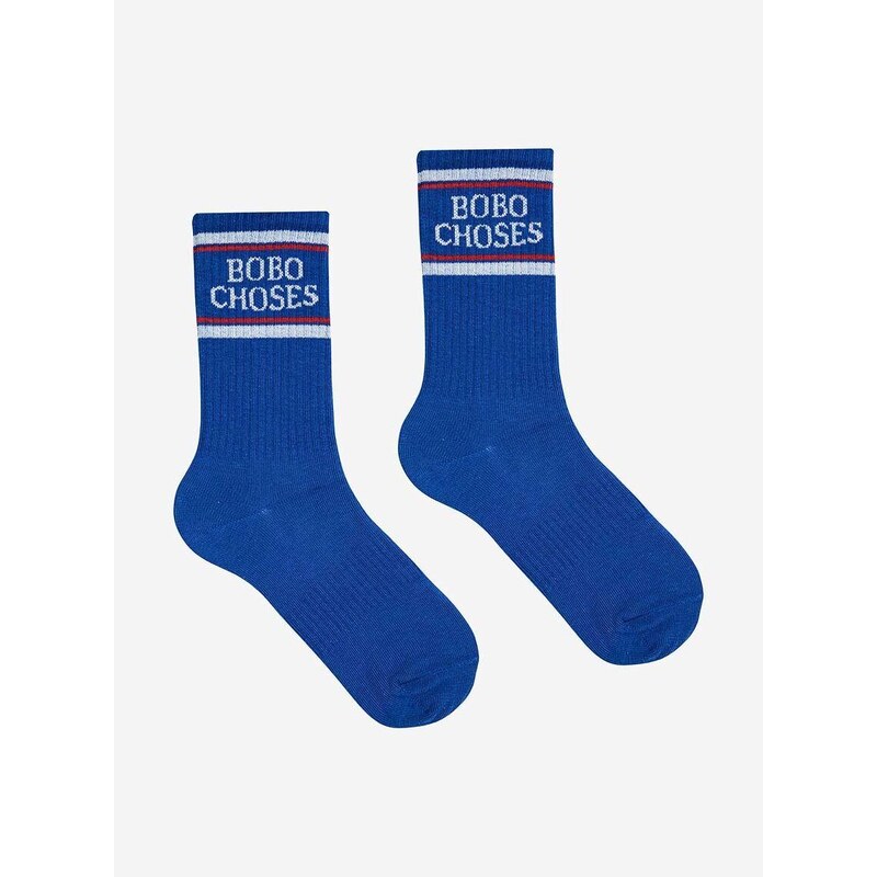 Dječje čarape Bobo Choses boja: tamno plava