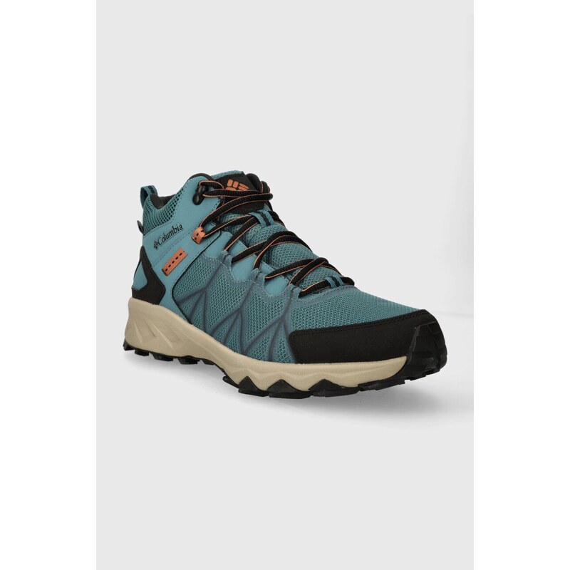Cipele Columbia Peakfreak II Mid Outdry za muškarce, boja: tamno plava