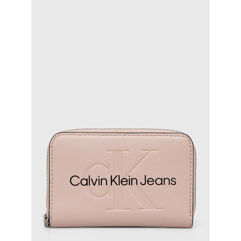 Novčanik Calvin Klein Jeans za žene, boja: bijela