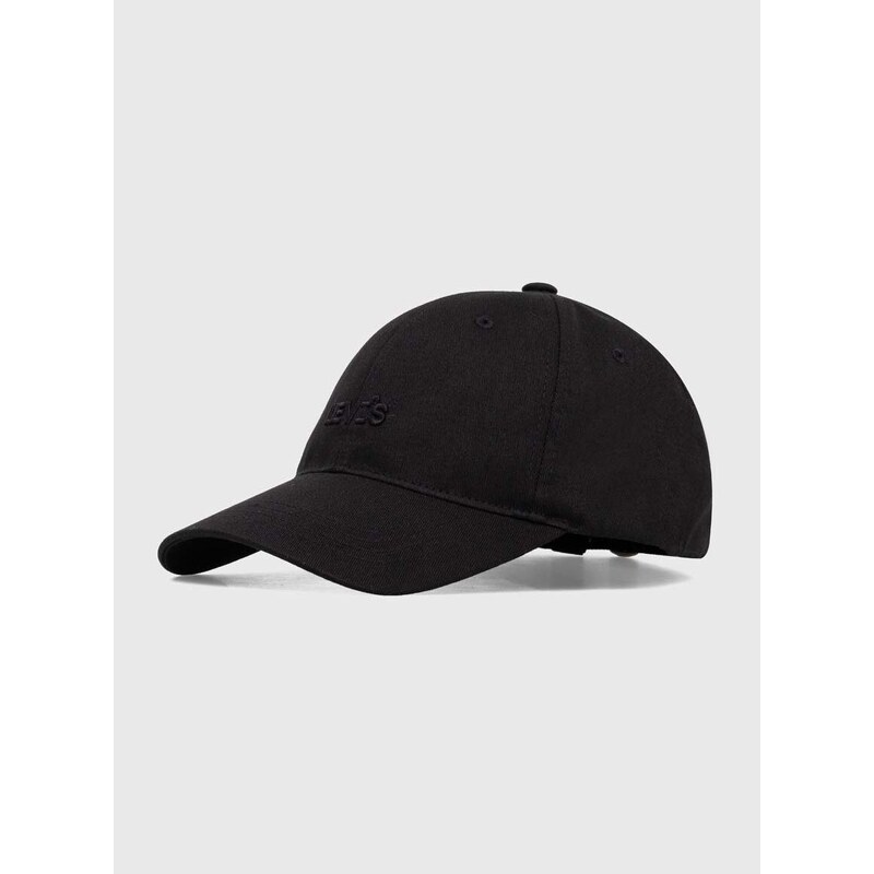 Kapa sa šiltom Levi's boja: crna, s aplikacijom