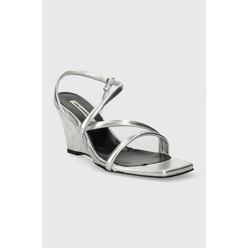 Sandale Karl Lagerfeld RIALTO boja: srebrna, KL34405