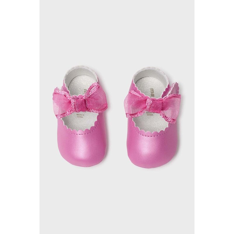 Cipele za bebe Mayoral Newborn boja: ružičasta