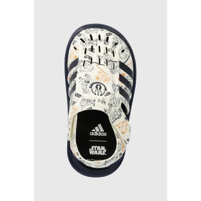 Dječje sandale adidas WATER SANDAL YJ I x Star Wars boja: bijela