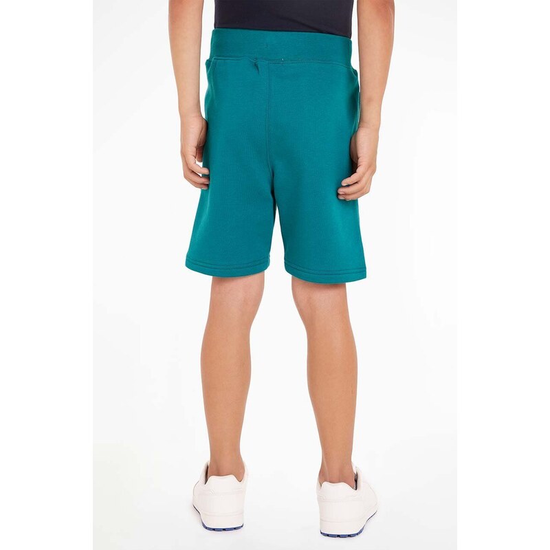 Dječje kratke hlače Calvin Klein Jeans boja: zelena