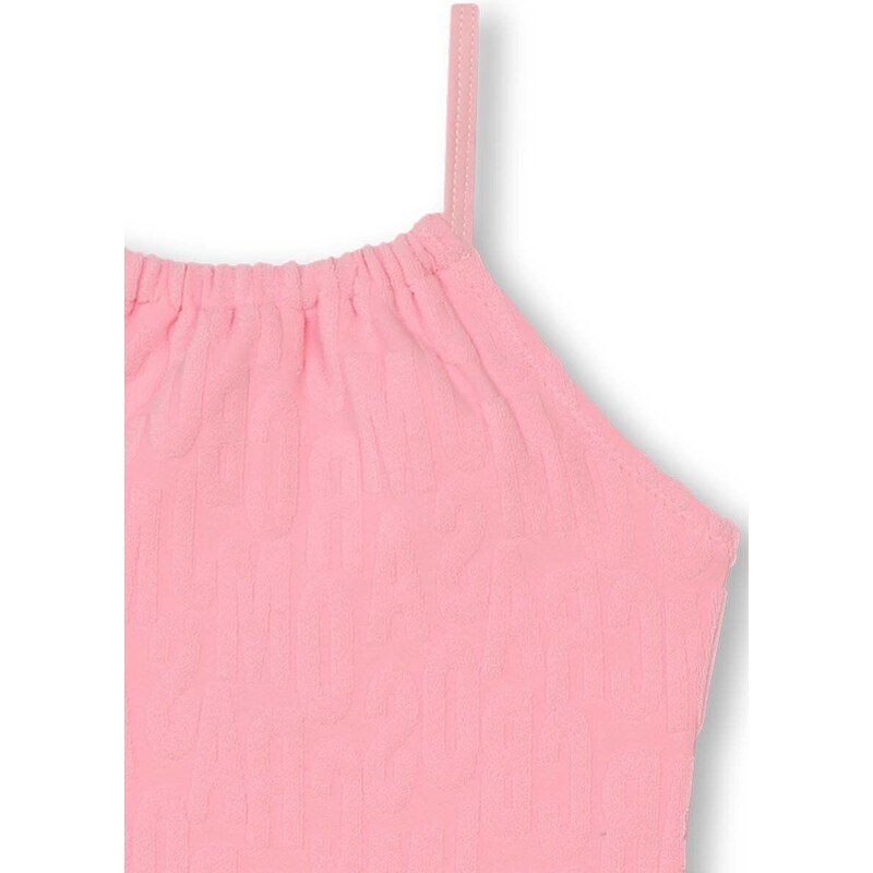 Dječji jednodijelni kupaći kostim Marc Jacobs boja: ružičasta
