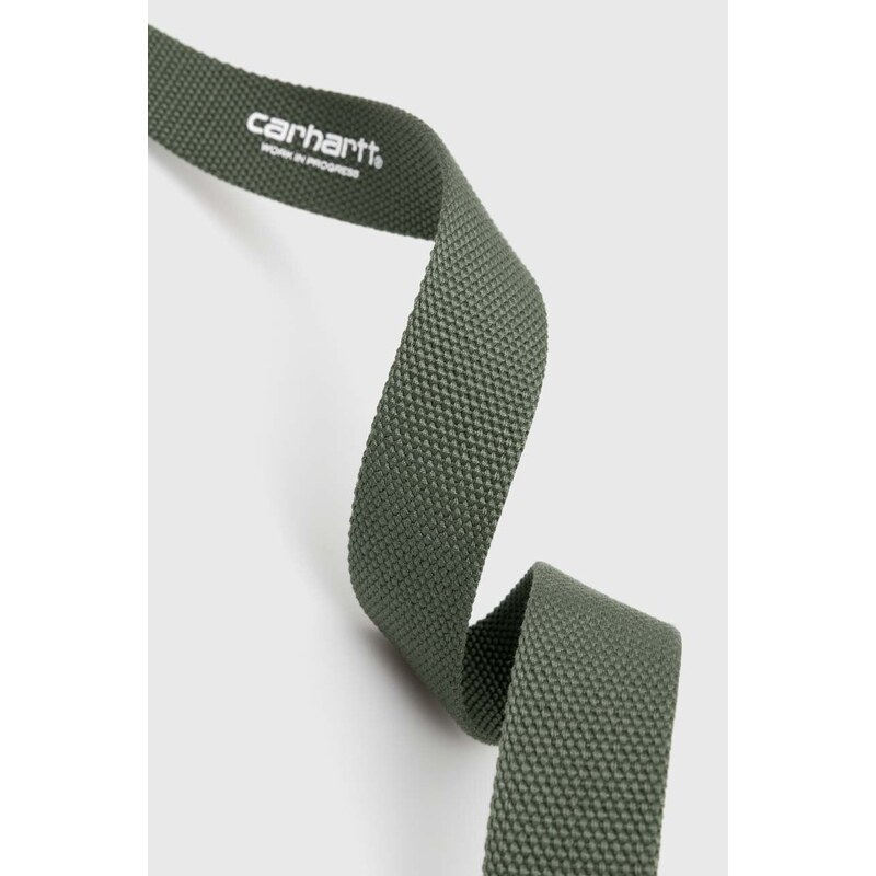 Remen Carhartt WIP Clip Belt Chrome boja: zelena, I019176.1YFXX