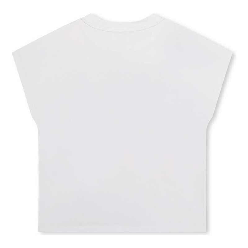 Dječja majica kratkih rukava Dkny boja: bijela