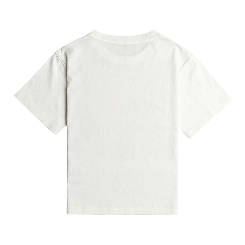 Pamučna majica Roxy GONE TOCALIFORA boja: bijela