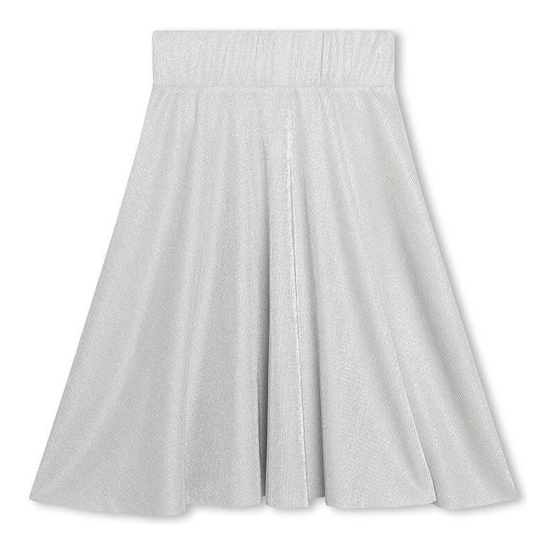 Dječja suknja Dkny boja: siva, midi, širi se prema dolje
