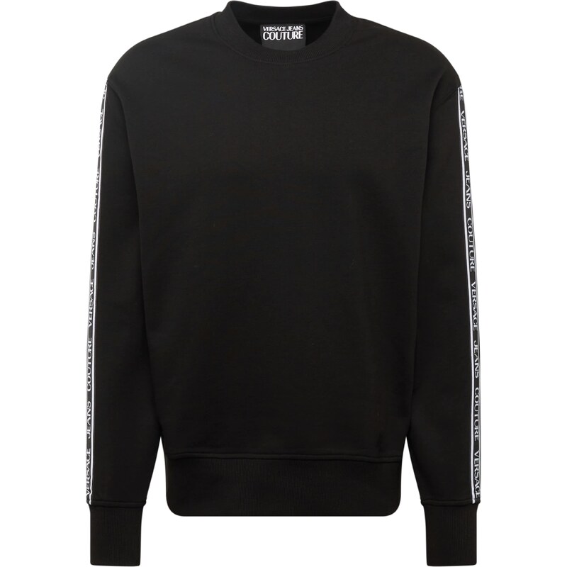 Versace Jeans Couture Sweater majica crna / bijela