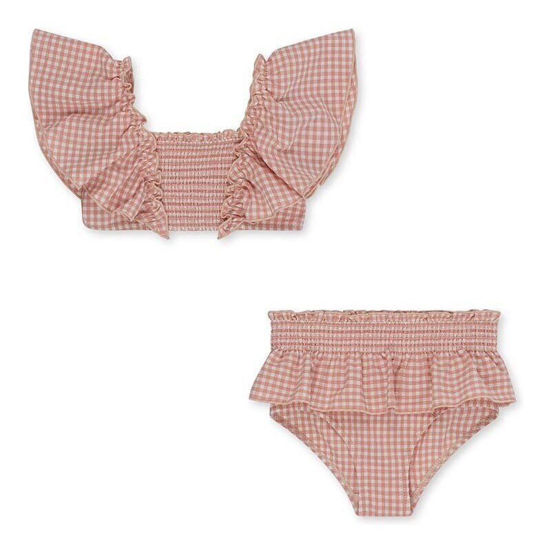 Dječji dvodijelni kupaći kostim Konges Sløjd boja: ružičasta