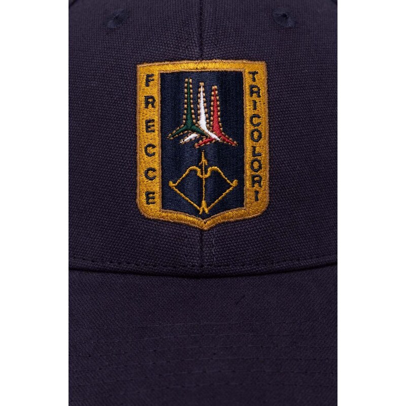 Pamučna kapa sa šiltom Aeronautica Militare boja: tamno plava, s aplikacijom