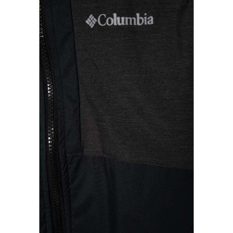 Dječja jakna Columbia Rainy Trails Fleece boja: crna