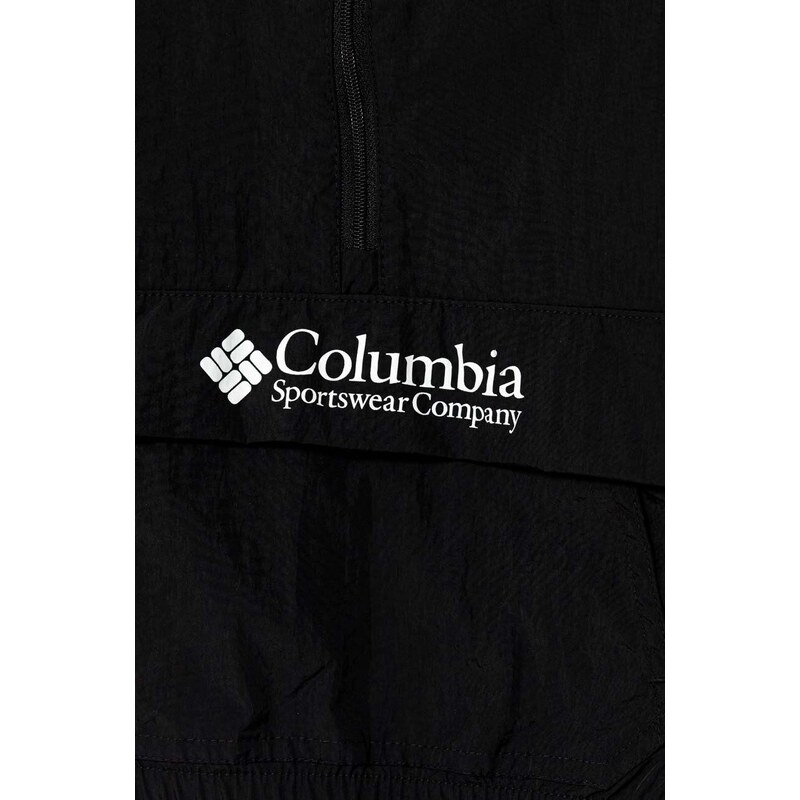 Dječja jakna Columbia Challenger Windbrea boja: crna