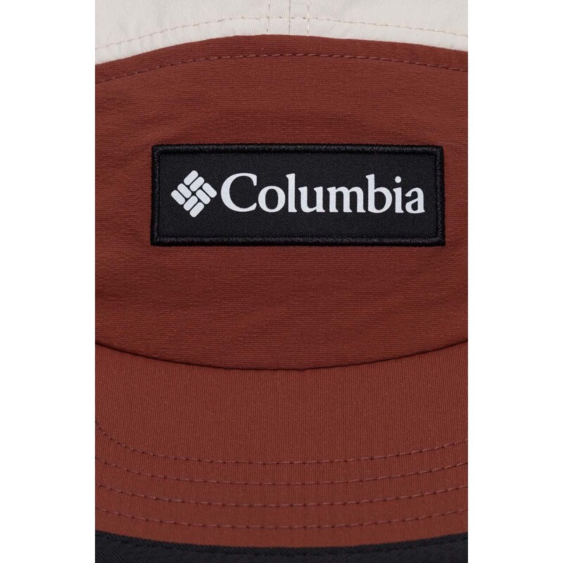 Kapa sa šiltom Columbia Escape Thrive boja: smeđa, s tiskom 1991341