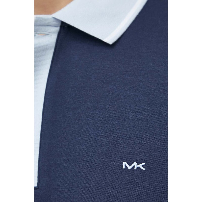 Polo majica Michael Kors za muškarce, boja: tamno plava, bez uzorka