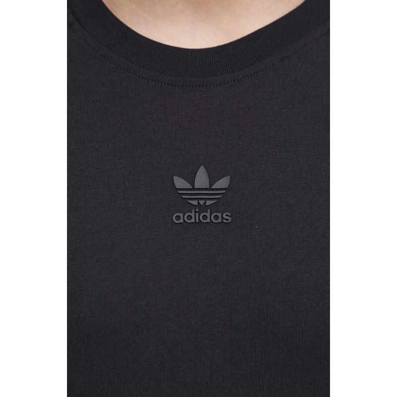 Pamučna majica adidas Originals SST Tee za muškarce, boja: crna, s tiskom