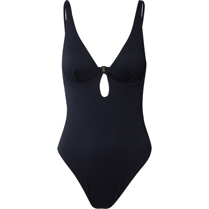 HOLLISTER Jednodijelni kupaći kostim crna