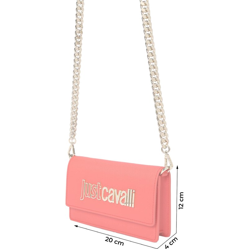 Just Cavalli Pismo torbica zlatna / koraljna