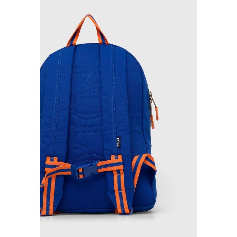 Dječji ruksak Polo Ralph Lauren boja: tamno plava, veliki, s aplikacijom