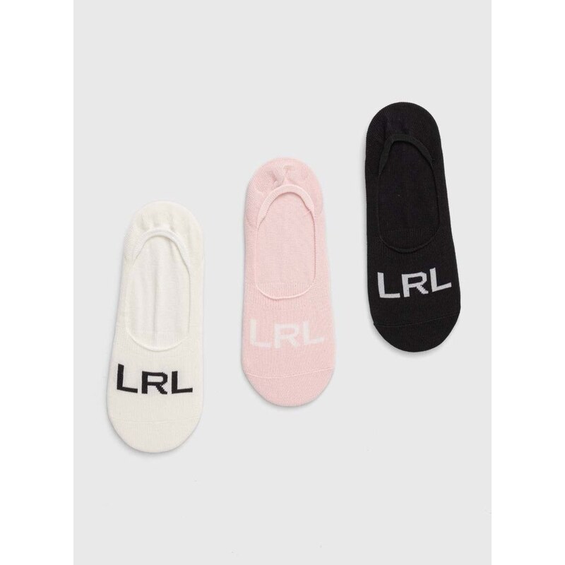 Čarape Lauren Ralph Lauren 3-pack za žene