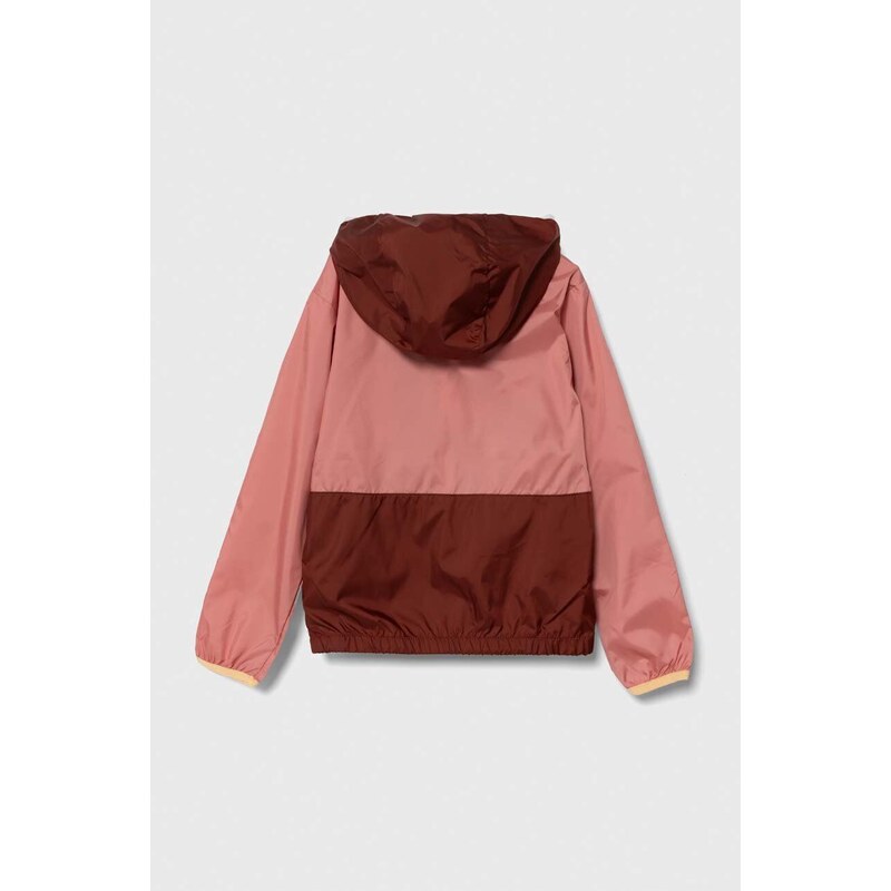 Dječja jakna Columbia Back Bowl Hooded Wi boja: ružičasta