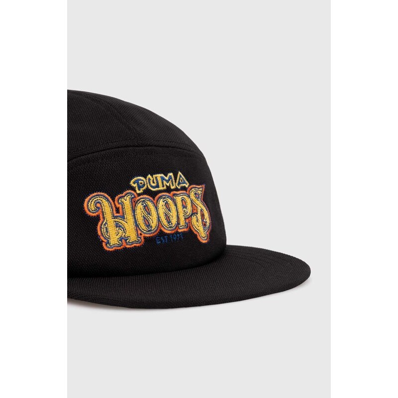 Kapa sa šiltom Puma Basketball 5 boja: crna, s aplikacijom, 252650